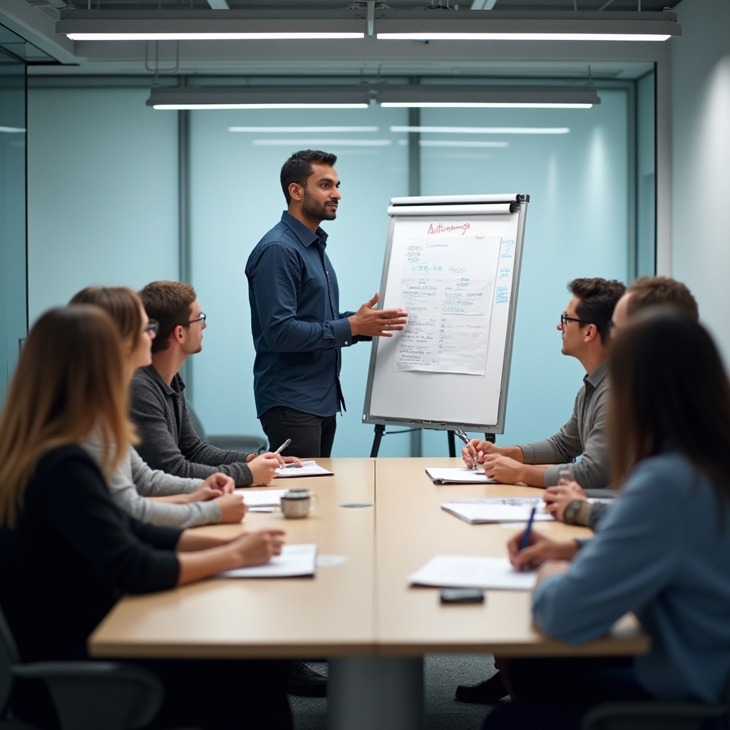 Inhouse-Workshop direkt im Unternehmen für ein Team